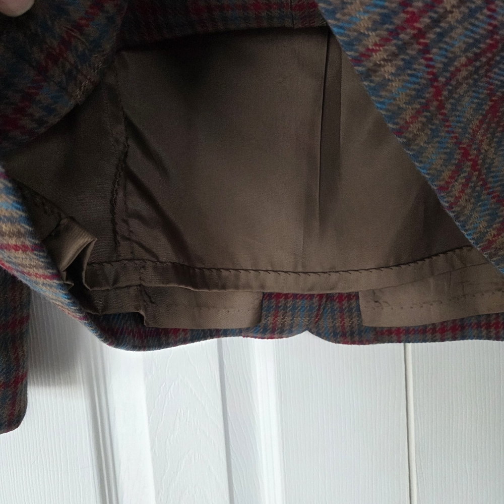 Pendleton Houndstooth Blazer Wool Blazer Jacket V… - image 6